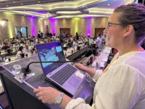 Cool Climate Oenology and Viticulture Institute Oenology Scientist Jennifer Kelly led a panel session at the International Cool Climate Chardonnay Celebration’s (i4C) School of Cool held Friday, July 17 in Niagara-on-the-Lake.